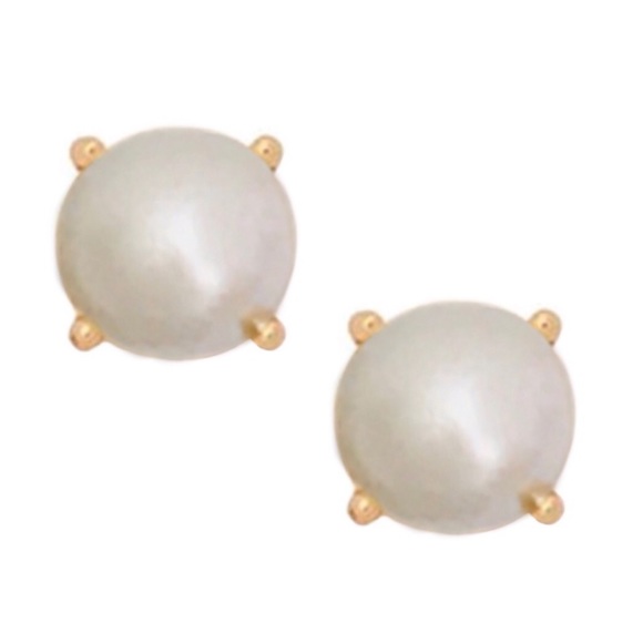 KATE SPADE • Pearl Gumdrop Earrings - Picture 1 of 3